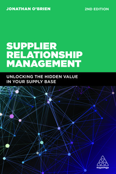 Couverture de l’ouvrage Supplier Relationship Management 