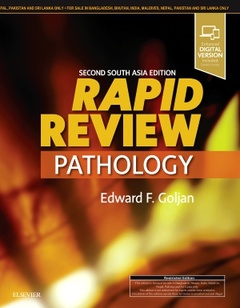 Couverture de l’ouvrage Rapid Review Pathology: Second South Asia Edition