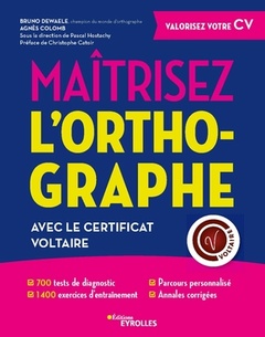 Cover of the book Maîtrisez l'orthographe