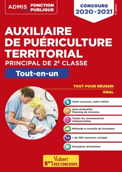 Cover of the book Concours Auxiliaire de puériculture territorial - Catégorie C - Tout-en-un