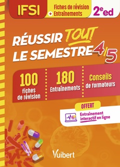 Cover of the book Réussir tout le semestre 4 et 5 - IFSI