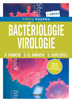 Couverture de l’ouvrage Bactériologie virologie
