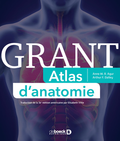Couverture de l’ouvrage Atlas d'anatomie de Grant