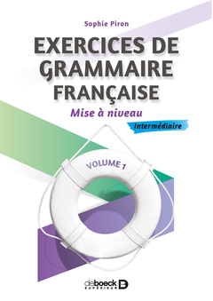 Couverture de l’ouvrage Grammaire française : cahier d'exercices 2