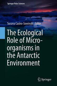 Couverture de l’ouvrage The Ecological Role of Micro-organisms in the Antarctic Environment