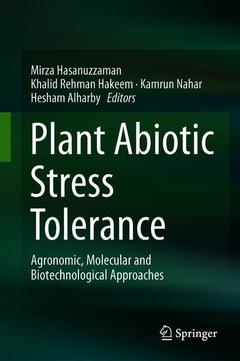 Couverture de l’ouvrage Plant Abiotic Stress Tolerance