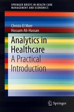 Couverture de l’ouvrage Analytics in Healthcare