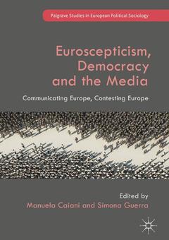 Couverture de l’ouvrage Euroscepticism, Democracy and the Media