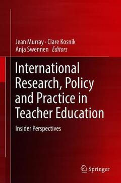 Couverture de l’ouvrage International Research, Policy and Practice in Teacher Education