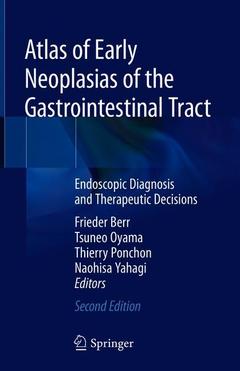 Couverture de l’ouvrage Atlas of Early Neoplasias of the Gastrointestinal Tract