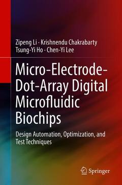 Couverture de l’ouvrage Micro-Electrode-Dot-Array Digital Microfluidic Biochips