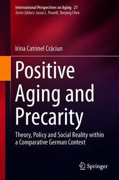 Couverture de l’ouvrage Positive Aging and Precarity
