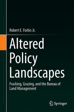 Couverture de l’ouvrage Altered Policy Landscapes