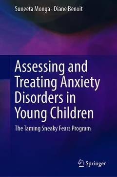 Couverture de l’ouvrage Assessing and Treating Anxiety Disorders in Young Children