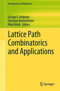 Couverture de l’ouvrage Lattice Path Combinatorics and Applications