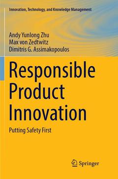 Couverture de l’ouvrage Responsible Product Innovation