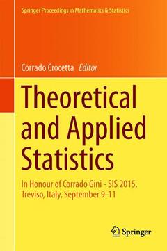 Couverture de l’ouvrage Theoretical and Applied Statistics