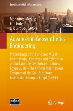 Couverture de l’ouvrage Advances in Geosynthetics Engineering