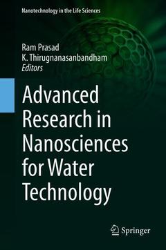 Couverture de l’ouvrage Advanced Research in Nanosciences for Water Technology