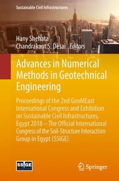 Couverture de l’ouvrage Advances in Numerical Methods in Geotechnical Engineering