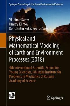 Couverture de l’ouvrage Physical and Mathematical Modeling of Earth and Environment Processes (2018)