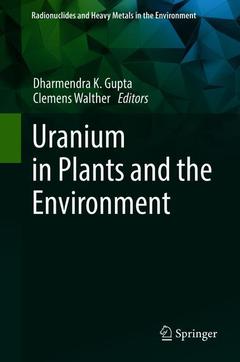 Couverture de l’ouvrage Uranium in Plants and the Environment