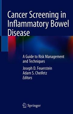 Couverture de l’ouvrage Cancer Screening in Inflammatory Bowel Disease