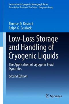 Couverture de l’ouvrage Low-Loss Storage and Handling of Cryogenic Liquids