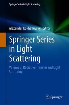 Couverture de l’ouvrage Springer Series in Light Scattering