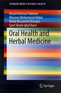 Couverture de l’ouvrage Oral Health and Herbal Medicine