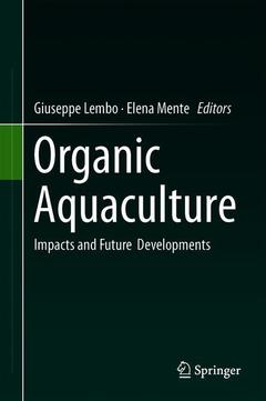 Couverture de l’ouvrage Organic Aquaculture 