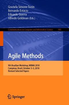 Couverture de l’ouvrage Agile Methods