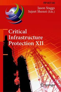 Couverture de l’ouvrage Critical Infrastructure Protection XII