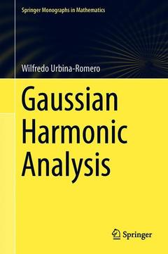 Couverture de l’ouvrage Gaussian Harmonic Analysis