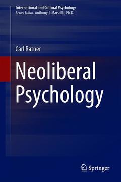 Couverture de l’ouvrage Neoliberal Psychology