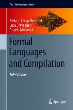Couverture de l’ouvrage Formal Languages and Compilation