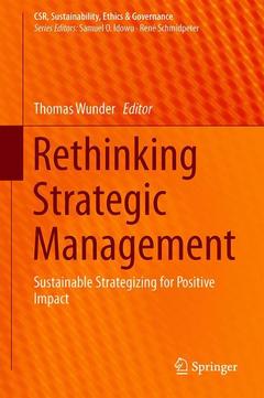 Couverture de l’ouvrage Rethinking Strategic Management