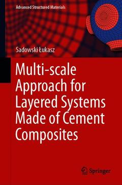 Cover of the book Adhesion in Layered Cement Composites