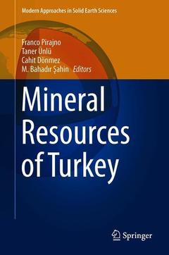 Couverture de l’ouvrage Mineral Resources of Turkey