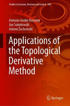 Cover of the book Applications of the Topological Derivative Method