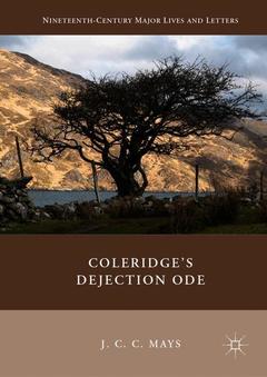 Couverture de l’ouvrage Coleridge's Dejection Ode