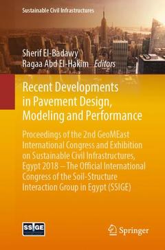 Couverture de l’ouvrage Recent Developments in Pavement Design, Modeling and Performance