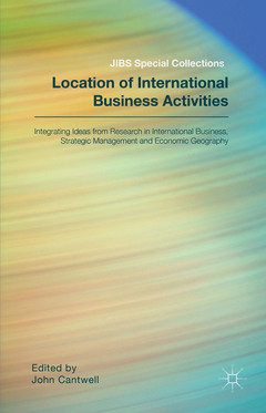 Cover of the book Location of International Business Activities