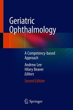 Couverture de l’ouvrage Geriatric Ophthalmology