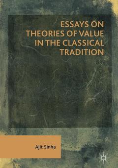 Cover of the book Essays on Theories of Value in the Classical Tradition