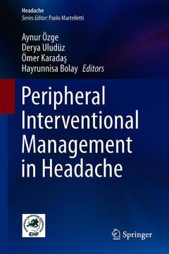 Couverture de l’ouvrage Peripheral Interventional Management in Headache