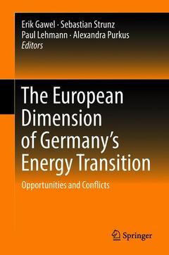 Couverture de l’ouvrage The European Dimension of Germany’s Energy Transition