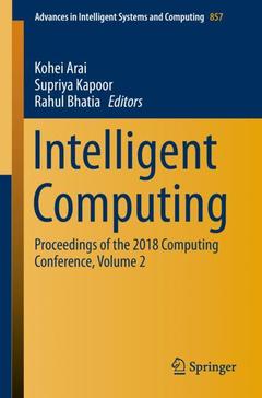 Couverture de l’ouvrage Intelligent Computing