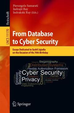 Couverture de l’ouvrage From Database to Cyber Security