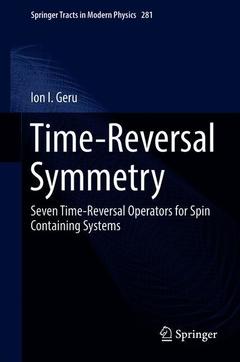 Couverture de l’ouvrage Time-Reversal Symmetry